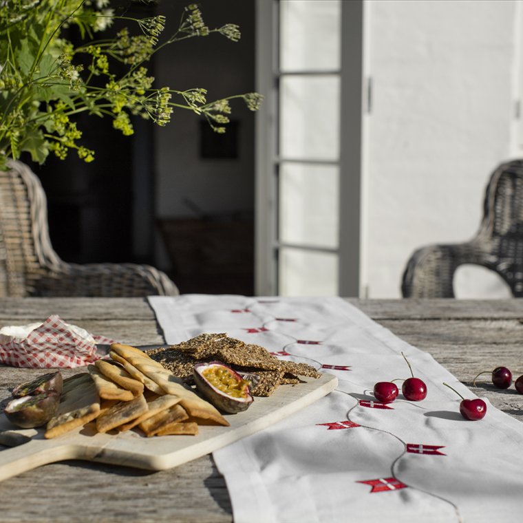 Bordlber med dannebrog