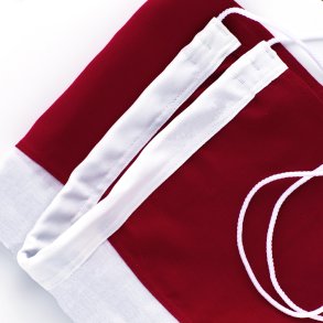 Originalt Dannebrog med flagline