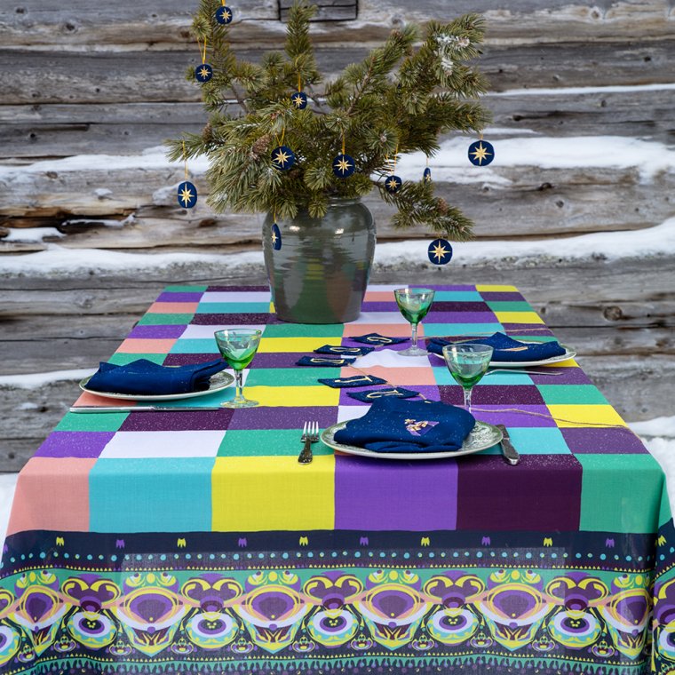 Harlekindugen  Fuld farve, fri fantasi!