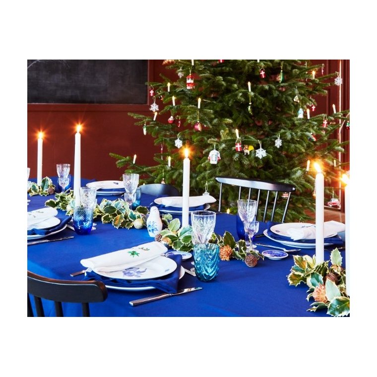 Bl stofdug med hulsm