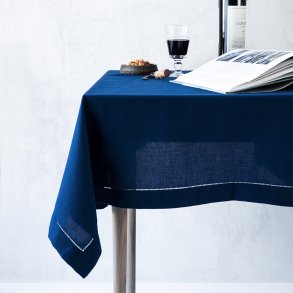 Bl stofdug med hulsm