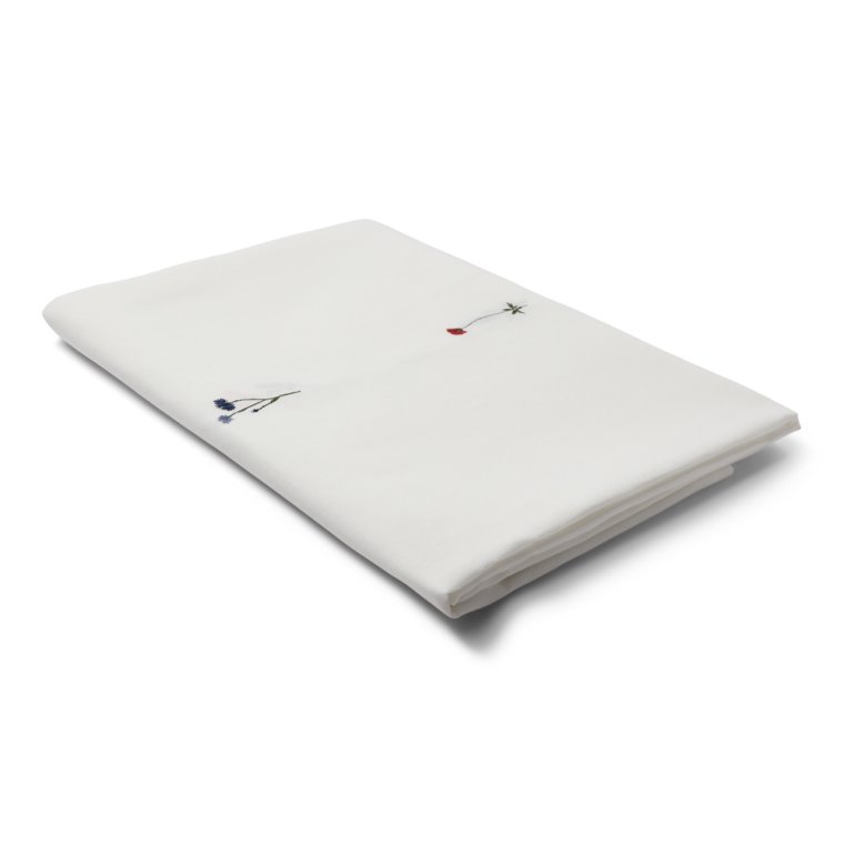 Floradugen 135 x 240 cm � Broderier med blomster og historie