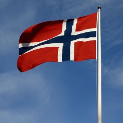 Norsk flagg - original