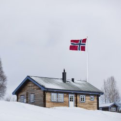 Norsk flagg - original