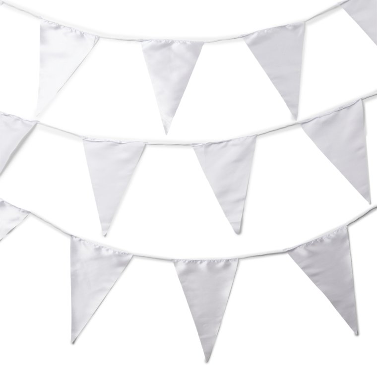  Elegant hvid flagranke