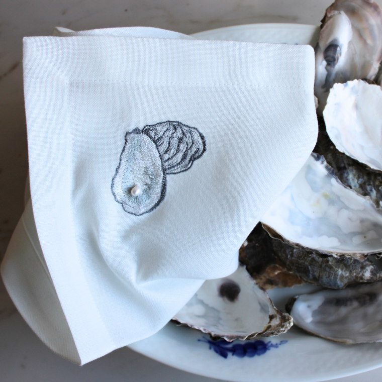 sters serviet med perle