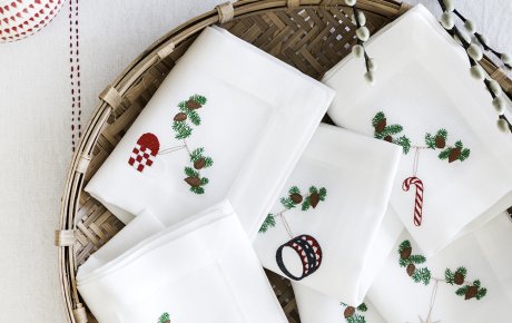 Sdan vlger du de rigtige juleservietter