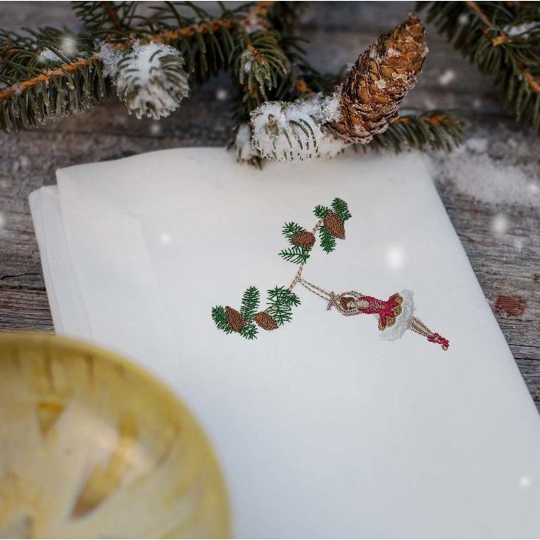 Juleserviett med Ballerina