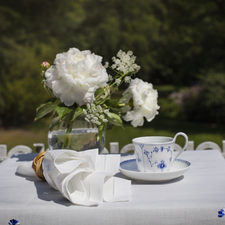 6 st. vita servetter med hlsm