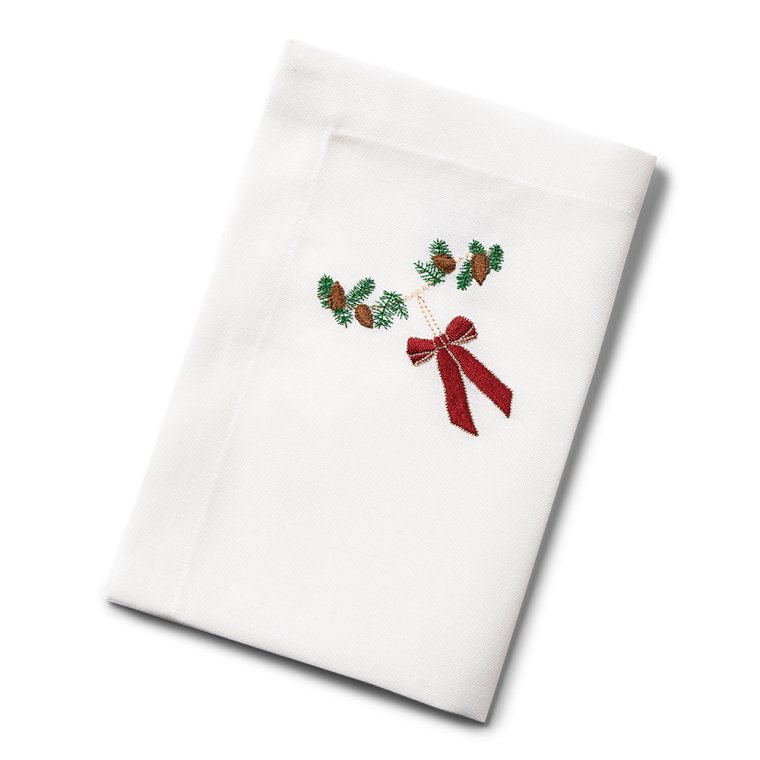 Juleserviet med mrkerd sljfe