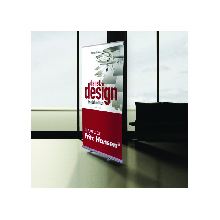 Klassisk Roll-Up med 4-farvet logotryk