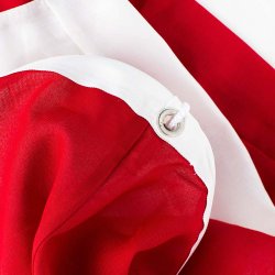 Stribet vindpose i original flagdug