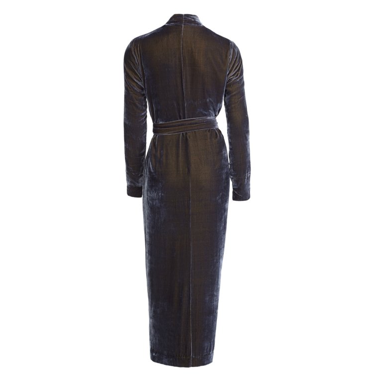 Classic Coal Silk Velvet