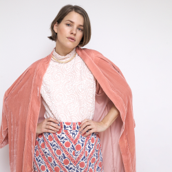 Anita Bubble Silk Velvet