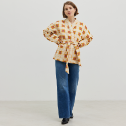 Simi Spicy Mustard quilted cotton