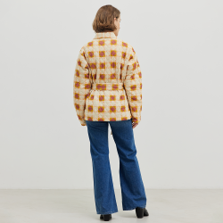 Simi Spicy Mustard quilted cotton