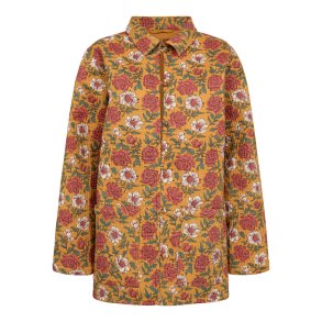 Molly Indian Curry quilted cotton Jacket 