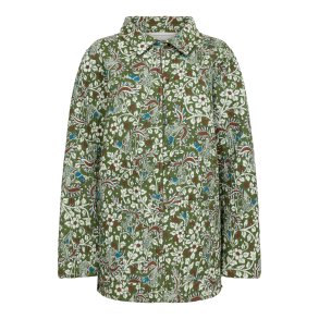 Molly Bottle Green quilted cotton Jacket 