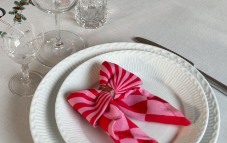 Sdan folder du juleservietter