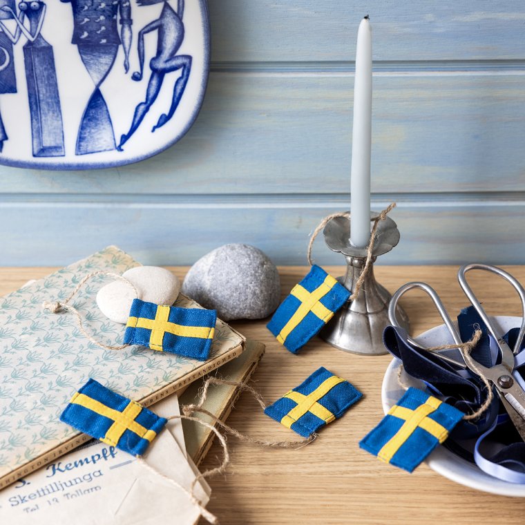 Dekorationsflaggor 5 st.