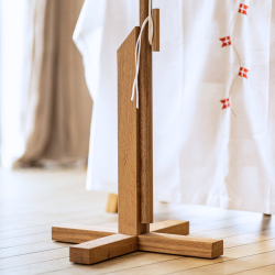 180 cm Egestang med Dannebrog 1219 � Eksklusiv Jubil�umsmodel