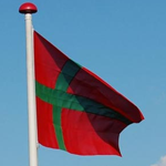 Bornholms Flag - Egnsflag for Bornholm
