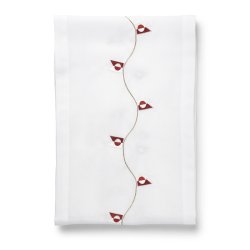 Bordlber med grnlandske flag