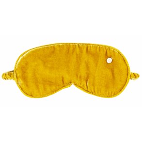 Bo Goldenrod Silk Velvet Sleeping Mask