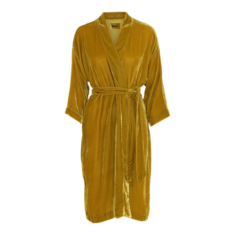 Anita Golden Rod Silk Velvet - Discover - Vibeke Scott