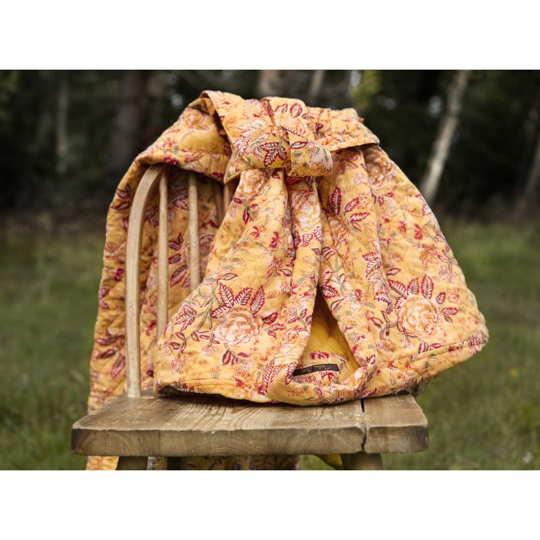 Simini Straw quilted cotton