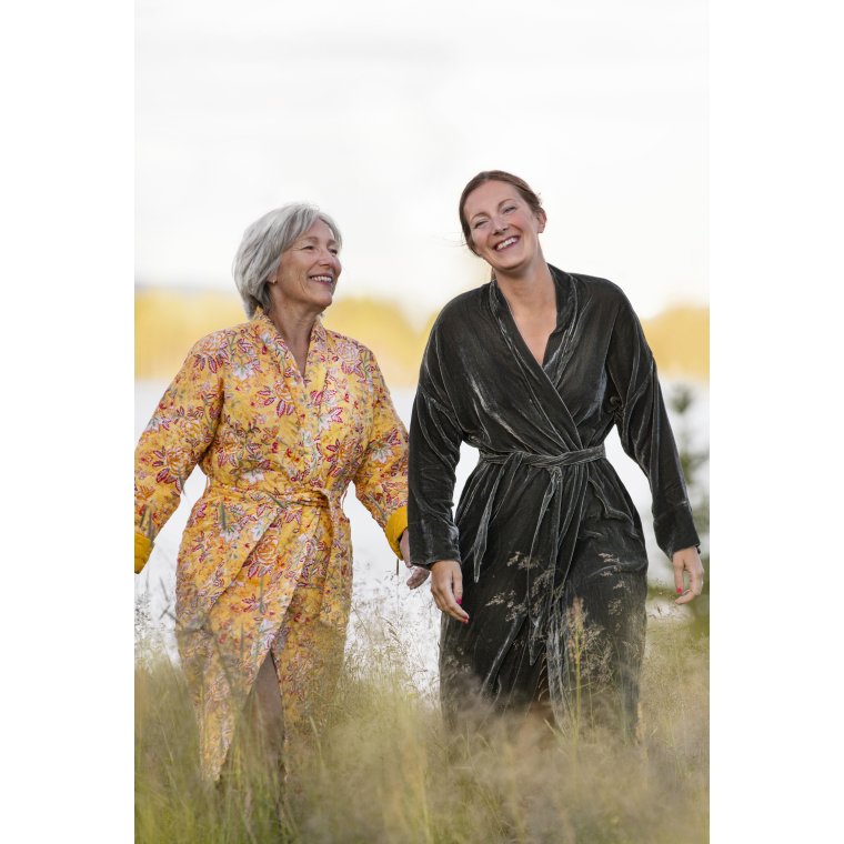 Simini Straw quilted cotton